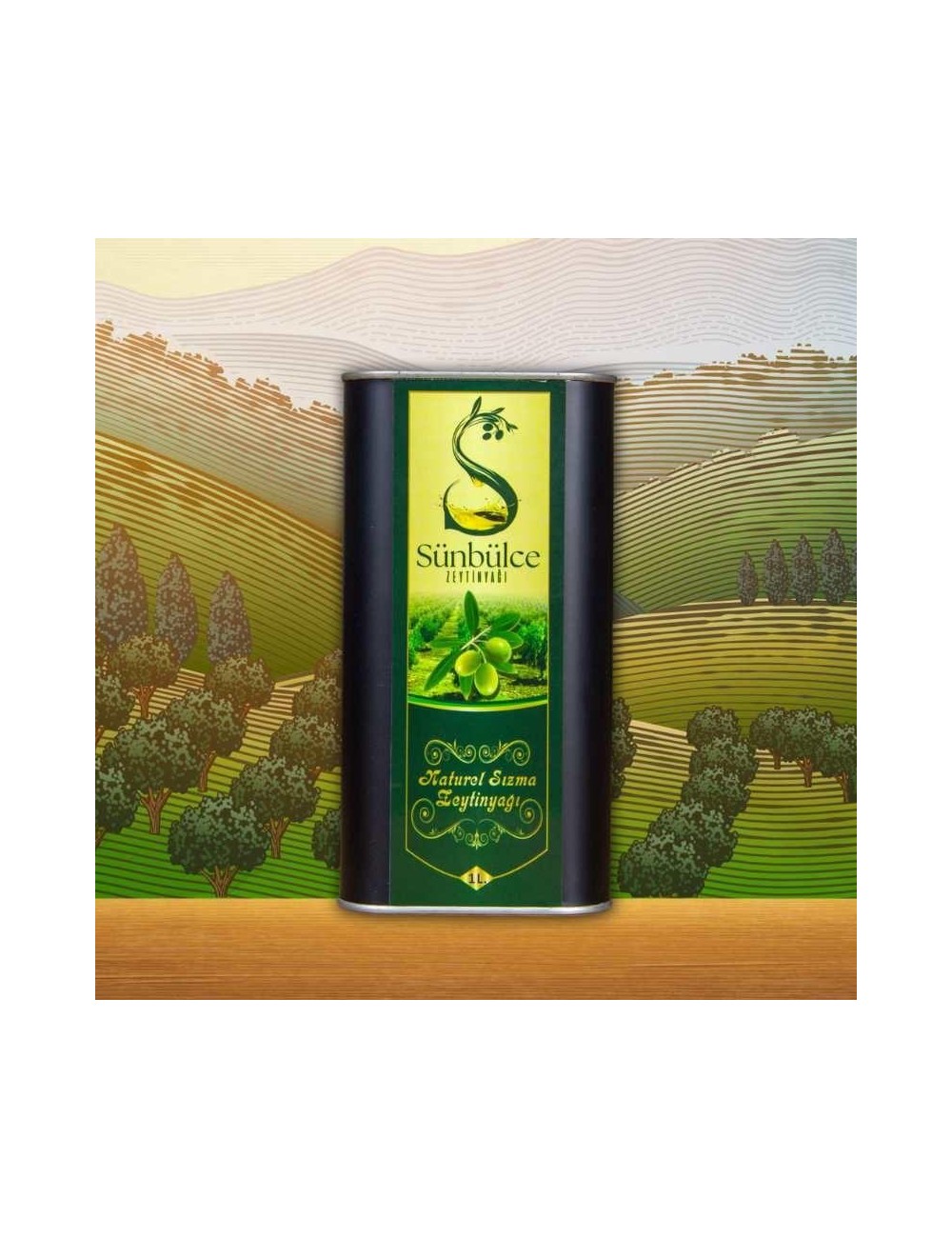 Sünbülce Naturel Sızma Zeytinyağı 1L