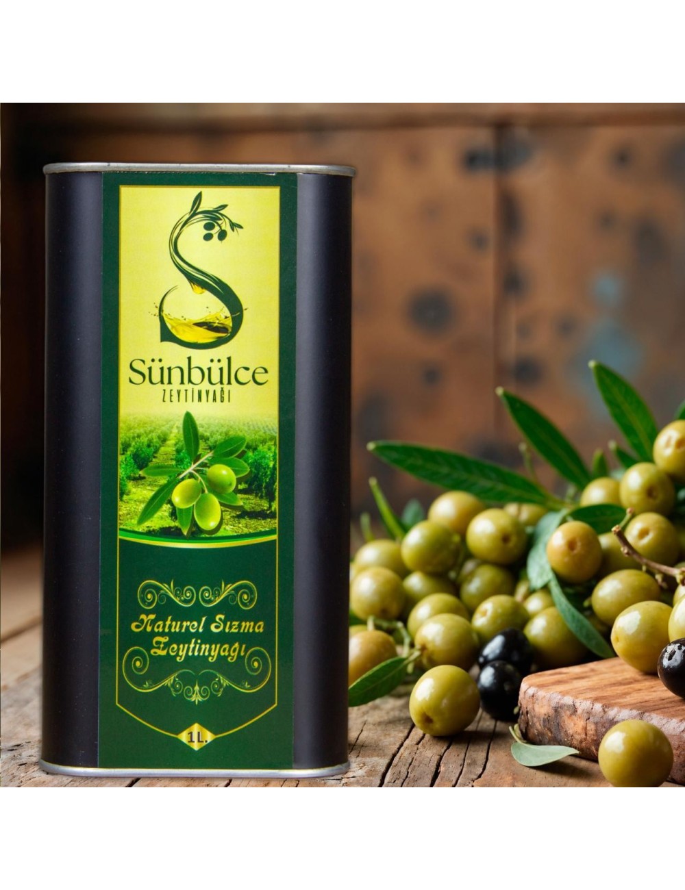 Sünbülce Naturel Sızma Zeytinyağı 1L