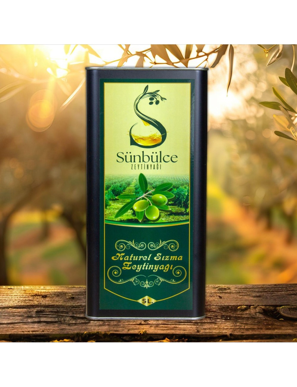 Sünbülce Naturel Sızma Zeytinyağı 3L