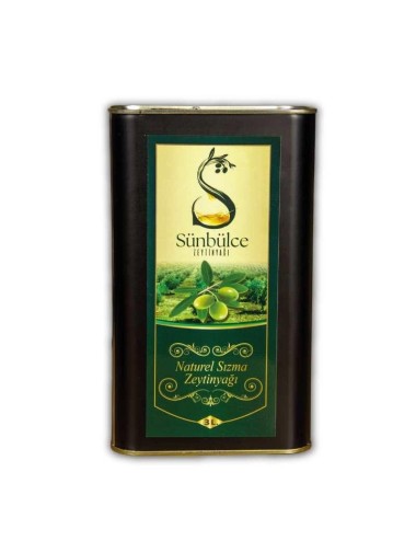 Sünbülce Naturel Sızma Zeytinyağı 3L
