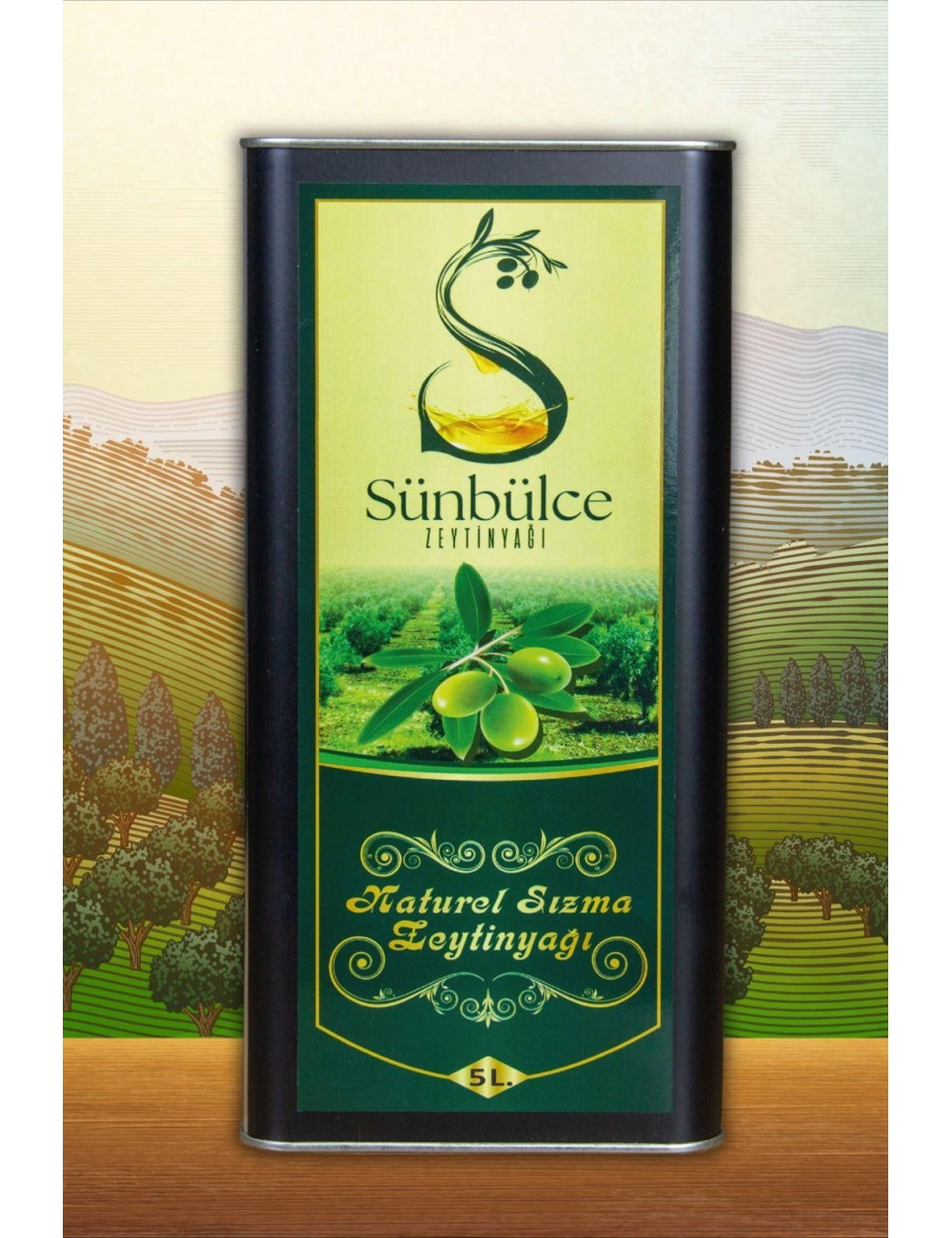 Sünbülce Naturel Sızma Zeytinyağı 5L