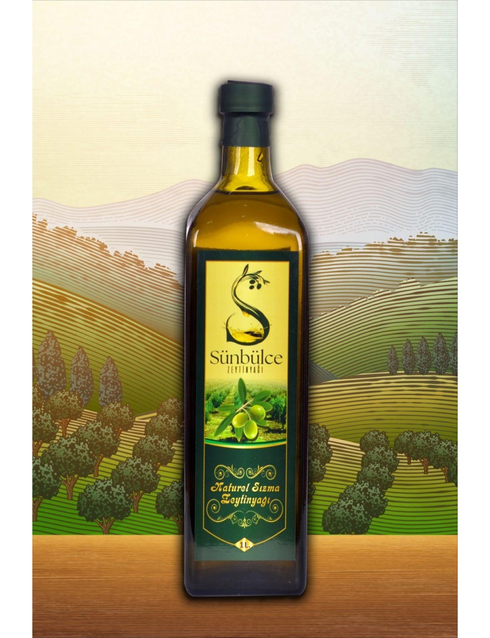 Sünbülce  Premium Naturel Sızma Zeytinyağı 750ML