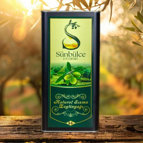 Sünbülce Naturel Sızma Zeytinyağı 5L