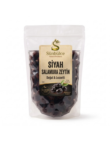 Siyah Salamura Zeytin